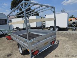 HUMBAUR HU 152314 mit Plane und Spriegel 1300mm