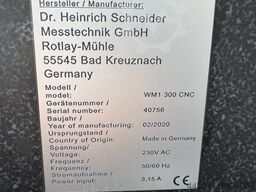 DR.H.SCHNEIDER WERKSTATTMIKROSKOP WM1 300 CNC + Renishaw TP200
