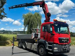 MAN TGS 28.480 6x4-4 ALLRAD KRAN 19m SEILWINDE Wechs