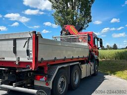 MAN TGS 28.480 6x4-4 ALLRAD KRAN 19m SEILWINDE Wechs