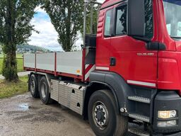 MAN TGS 28.480 6x4-4 ALLRAD KRAN 19m SEILWINDE Wechs