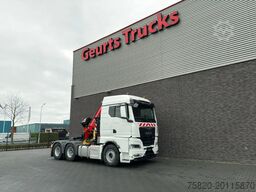 MAN TGX 33.520 6X4 TREKKER-BAKWAGEN COMBI + FASSI F...