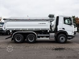 DAF XDC 450 FAT,Kippbrücke, Standheizg., MX-Motorb./