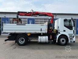 IVECO Stralis AD190 S/P 4x2 Kipper Kran FASSI F125