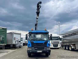 Scania P410 HIAB  X-HIDOU 188 E-5, RETARDER, WHEELBASE...