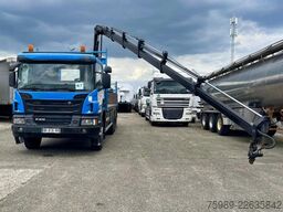 Scania P410 HIAB  X-HIDOU 188 E-5, RETARDER, WHEELBASE...