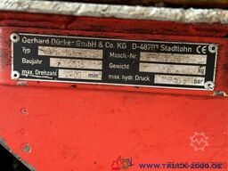 Unimog Dücker Mähkombination RSM Mäher Ausleger DUA800