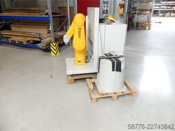  Stäubli TX90 industrieller Roboterarm mit kompletter Steuerung und Bedienpanel