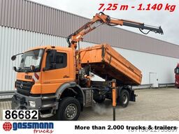 Mercedes-Benz Axor 1829 AK 4x4, Winterdienstausstattung, Kran