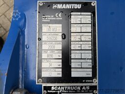 MANITOU 180ATJ Knikarm hoogwerker / Arbeitsbuhne 18M werkhoogte 4x4x4 2008 735uur Diesel