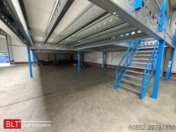 10x15m Lagerbühne , Belastung : 500kg/qm Unterkante: 2,5m ,ca. 150qm Systembühne