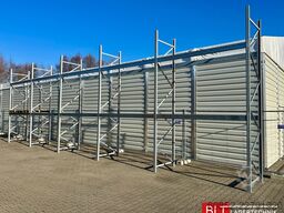 16,8 lfm Palettenregale für Außenbereich H: 4,5m , 3000 kg Fachlast , FVZ