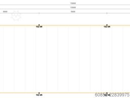 5x15m Lagerbühne , Belastung : 500kg/qm Unterkante: 3m ,ca. 75qm , Systembühne