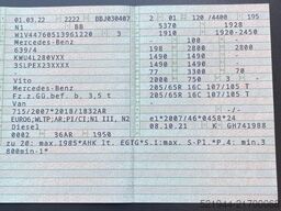 Mercedes-Benz Vito 116 CDI lang Klima Kamera Navi