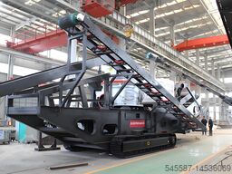 Tracked mounted mobile crushing station Crawler mobile stone crusher