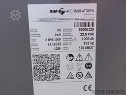 AIM 24V 8PzS1000 76% Staplerbatterie