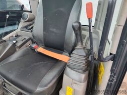 Kubota U50-5 with 3 excavator buckets