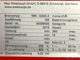 WEISHAUPT  WM-G20/3-A  (2600 kw) Weishaupt WM-G20/3-A  (2600kw)