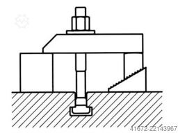 unbekannt Gabel-Spanneisen, 30x695 mm