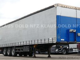 SCHMITZ CARGOBULL S01 Pritsche Plane 92m³ Liftachse safety-roof