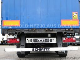 SCHMITZ CARGOBULL S01 Pritsche Plane 92m³ Liftachse safety-roof