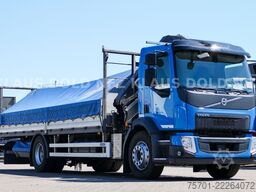 VOLVO FL 280 Pritsche Kran HMF Funk Bordwände Euro 6