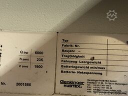 Genkinger Hubtex EGU 60 so 6000 kg Tragkraft