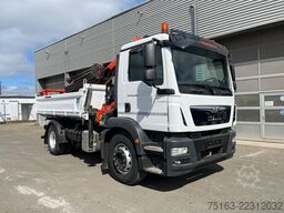 MAN TG-M 18.290 4x2 2-Achs Kipper Kran Funk 4xhydr+G