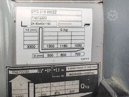 Jungheinrich EFG 213 LI ION 2022y/ 3.3m/ 7752h/ 4v