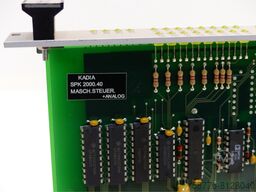  Kadia SPK 2000.40 EAU0100022 uer. + Analog SN 47303ETG