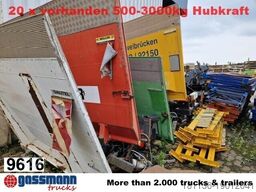  diverse Ladebordwände 1-2to, demontiert,