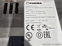 Faema (Gruppo Cimbali) President GTI A/3 (3Gruppig)
