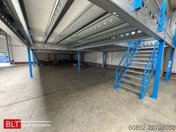 10x25m Lagerbühne , Belastung : 500kg/qm Unterkante: 3,0m , ca. 250qm Systembühne