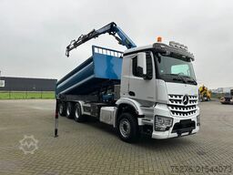 Mercedes-Benz Arocs 3243 8x4 Tridem Kipper/Kraan Euro 6