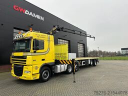 DAF XF 105 410 6x2 Palfinger PK 20002 + Tracon Trailer