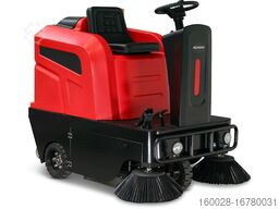 SCHORR Aufsitzkehrmaschine RR80KM 80 Liter Kehr