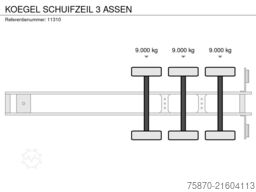 Kögel SCHUIFZEIL 3 ASSEN