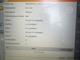 KUKA KR10 R1100-2 / SEL KRC4