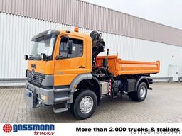 Mercedes-Benz Atego 1828 AK 4x4, Winterdienstausstattung, Kran