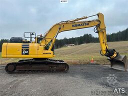 Komatsu PC240LC-11E0 crawler excavator with Rototilt and g