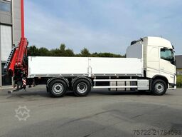 Volvo FH 460 6x2 Baustoff-Pritsche Palfinger/Fassi m...