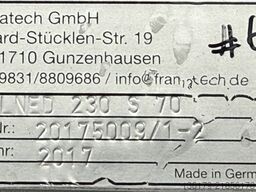 Abus/Framatech 230 S70 2 x 22m hangbaan met 2 vacuümhef