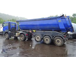 MAN 18.460 TGS*4X4*kpl. Zug*Meierling 24m³ HalfPipe