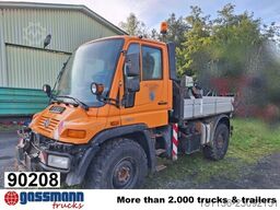 Unimog U300 405/20 4x4, Frontzapfwelle, Kipper