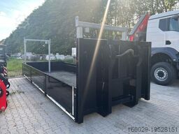  Abrollcontainer mit Bordwänden