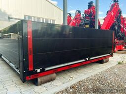  Abrollcontainer mit Bordwänden