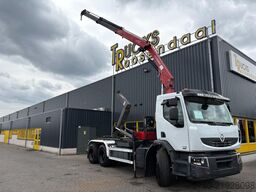 Renault Premium 370DXI + HMF 1430 K3 + 6X4 + HOOKSYTEM ...