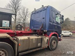 Scania R164 580 8x2 tridem hook truck