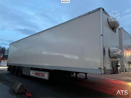 Limetec semi-trailer with full side opening.