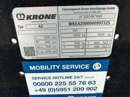 KRONE 2 Achswechselfahrgestell, Typ: AZW 18 eL3B9